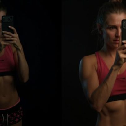 Deborah Secco começa a semana com treino intenso e sem maquiagem