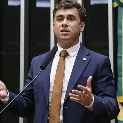 Nikolas Ferreira defende Flávio e pede CPMI do Banco Master