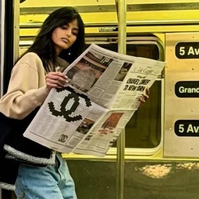 Chanel recebe críticas por produção de modelo indiano