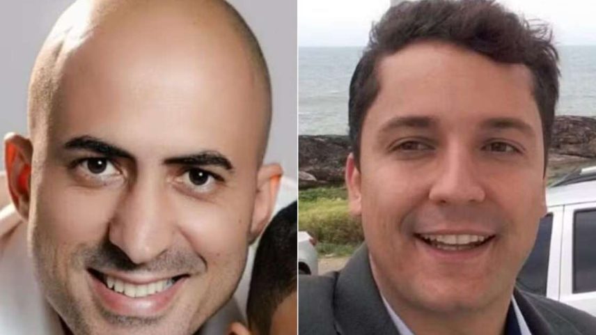 Wellington Oliveira e Fernando Moreira Souto morreram no acidente