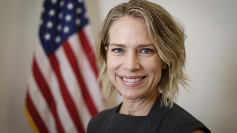 A porta-voz do governo americano, Amanda Robertson