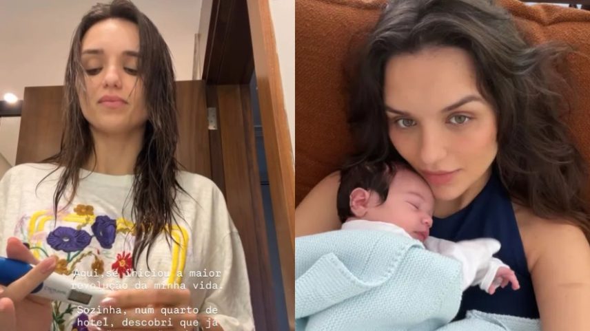 Rafa Kalimann descobriu a gravidez de Zuza sozinha