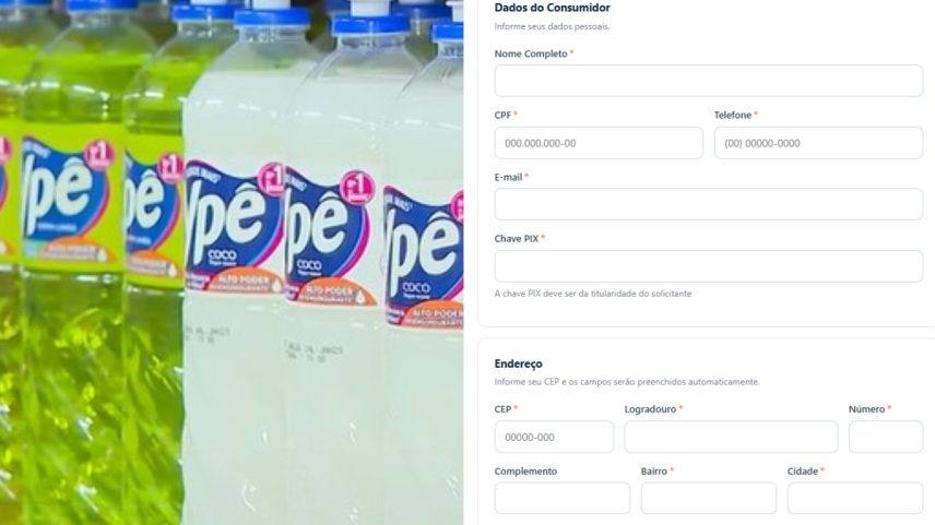 Ypê pede chave Pix de clientes que compraram produtos suspensos — Foto: Reprodução