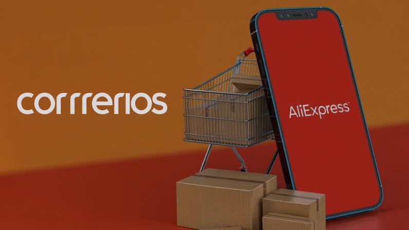 AliExpress tem o Brasil como prioridade em 2026 (ilustração: Vitor Pádua/Tecnoblog)