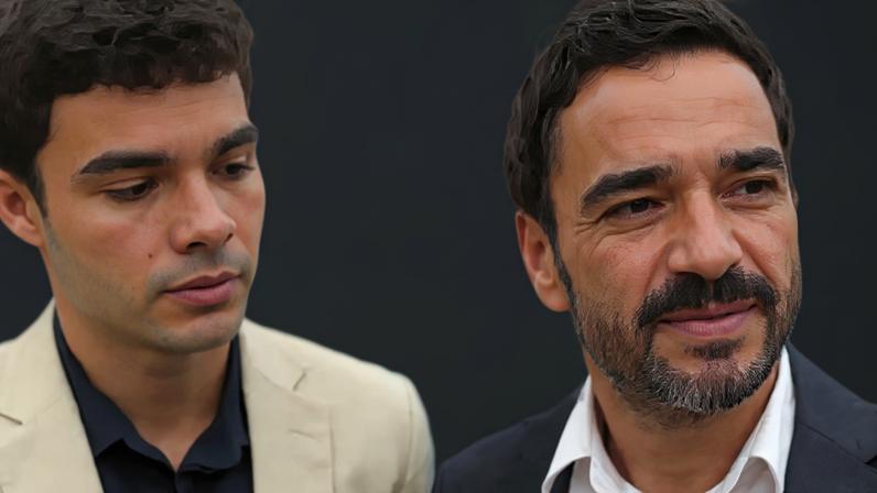 Caio Blat e o filho Bento foram acompanhar a convocação da Copa do Mundo 2026