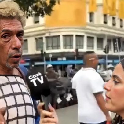 Repórter da CazéTV ri de entrevista com 'Tô grogue'