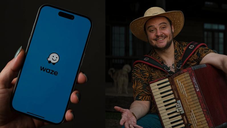 Com passos simples, usuários podem usar a voz do Santo Fole no app do Waze; veja como fazer — Foto: Arte/TechTudo