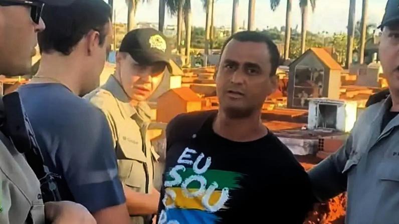 Influenciador Wesley Suspencar é preso em cemitério em Goiás