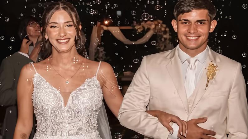 Paola Talhatelli e Mathias Ambrosini, de 18 e 20 anos, morreram em acidente de trânsito em Itapira (SP) — Foto: Marcos Tavares/Reprodução/Instagram