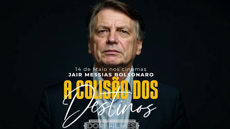 Pôster oficial do filme 'A colisão dos destinos'. — Foto: Divulgação