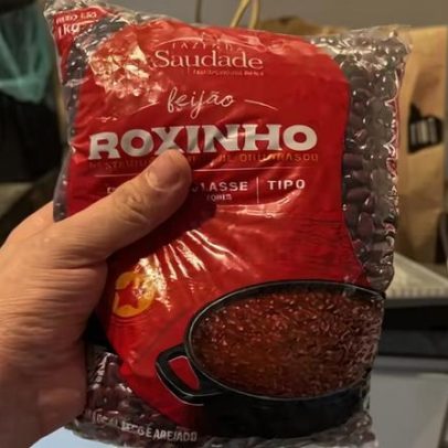 Cliente pede feijão caseiro em delivery e recebe pacote para cozinhar em casa