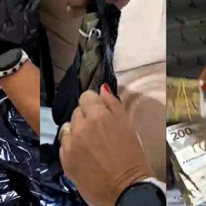 PF encontra mala com dinheiro em nova fase da operação contra fraude do INSS