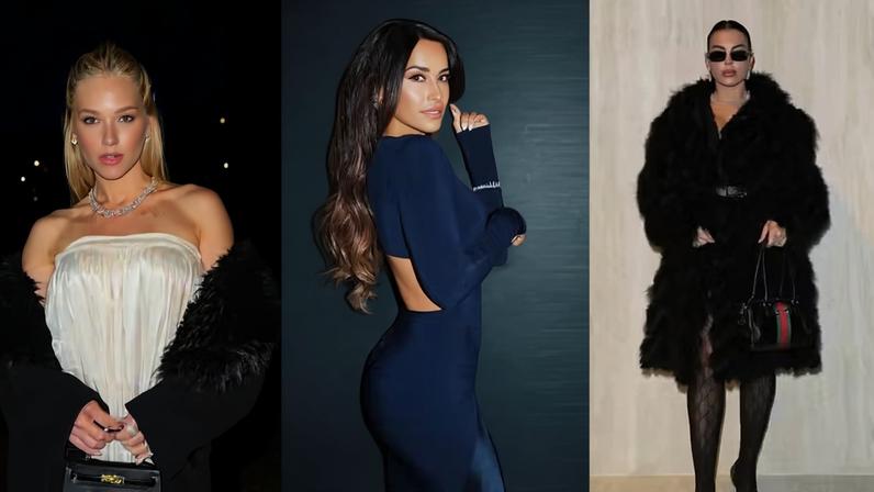 Virginia Fonseca, Antonela Roccuzzo e Georgina Rodriguez.