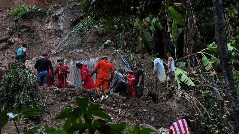 Chuva provoca mortes na Paraíba e Pernambuco