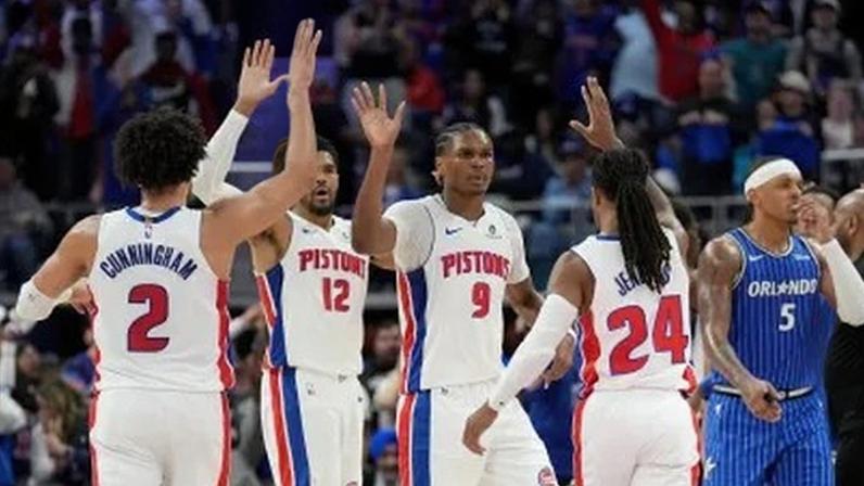 Detroit Pistons bateu o Orlando Magic e se classificou à semifinal do Leste na NBA