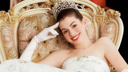 Anne Hathaway como Mia em "O Diário da Princesa"