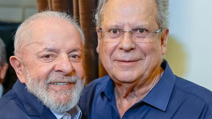 O presidente Lula e o ex-ministro José Dirceu - (reprodução/Instagram)