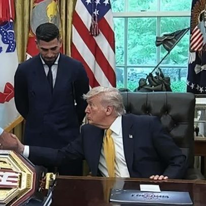 Trump anuncia UFC na Casa Branca e elogia Alex Poatan