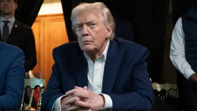 Na imagem, o presidente dos Estados Unidos, Donald Trump
