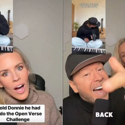 Donnie Wahlberg viraliza rimando sobre Jesus em desafio de Forrest Frank