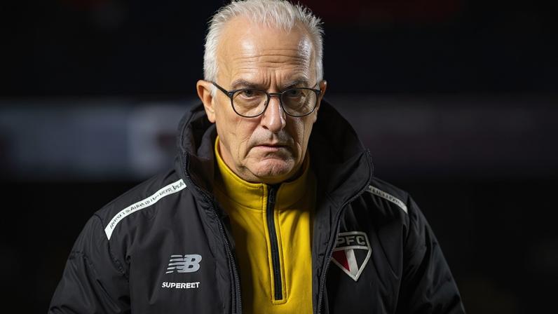 Dorival Júnior em sua reestreia no São Paulo contra o Millonarios pela Copa Sul-Americana 2026