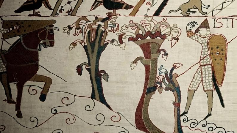 Detail of the Bayeux tapestry