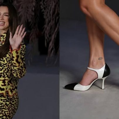 Sapato bicolor, de Chanel a Dua Lipa, define elegância em 2026