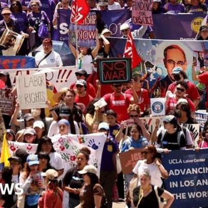 Protestos do Dia de Maio ocorrem em diversas cidades dos EUA
