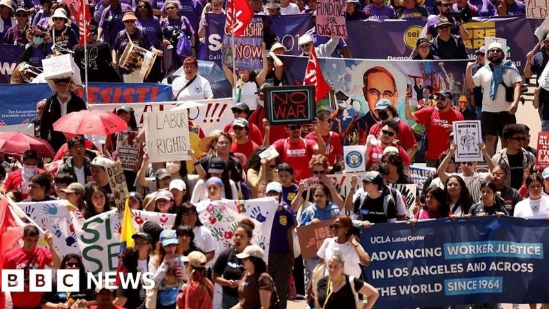 Protestos do Dia de Maio ocorrem em diversas cidades dos EUA