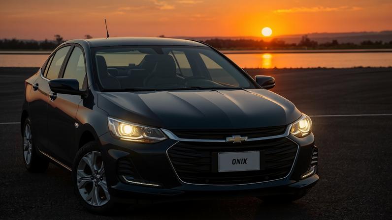 Chevrolet Onix terá versões hatch e sedã movidas somente a etanol