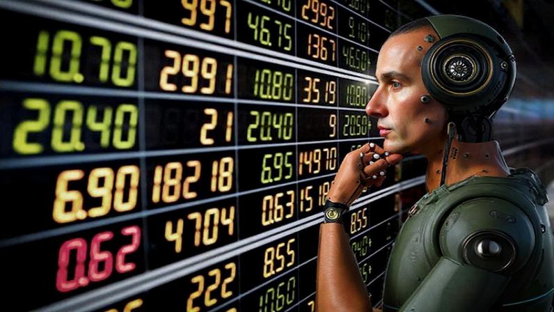 IA está inserida até em operações na bolsa de valores, com robôs traders