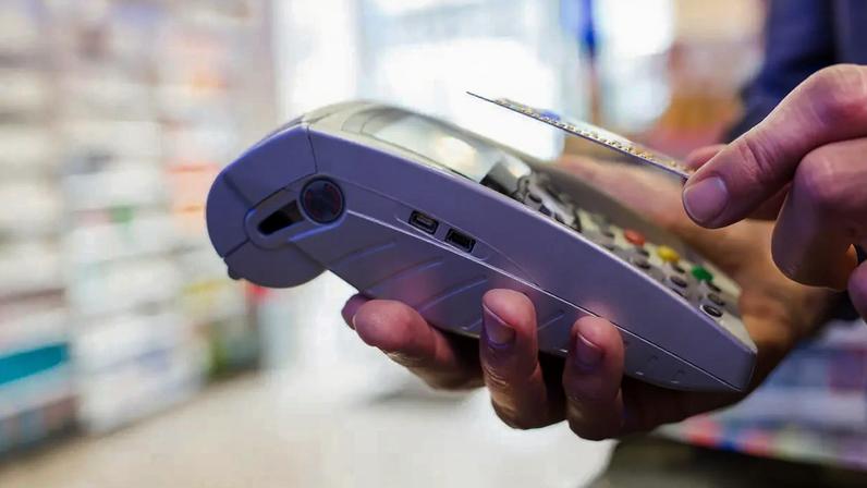 Máquina de cartão de crédito