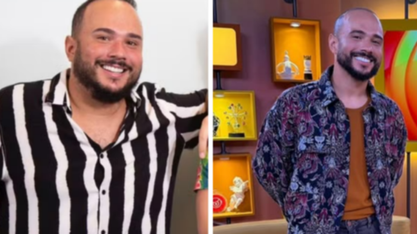 Ed Gama perdeu 33 kg desde que mudou estilo de vida