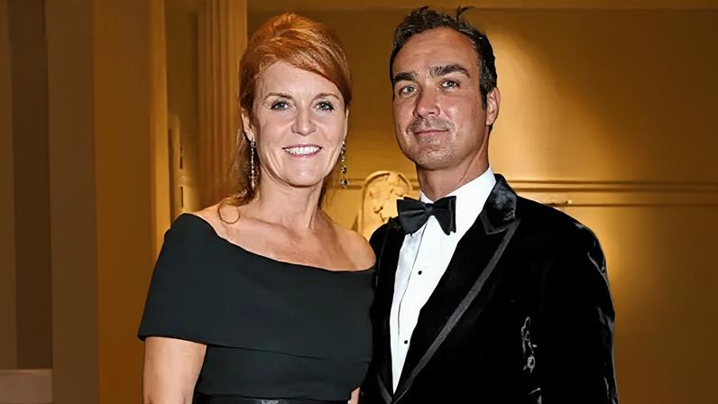 Sarah Ferguson with close friend and business partner Manuel Fernandez