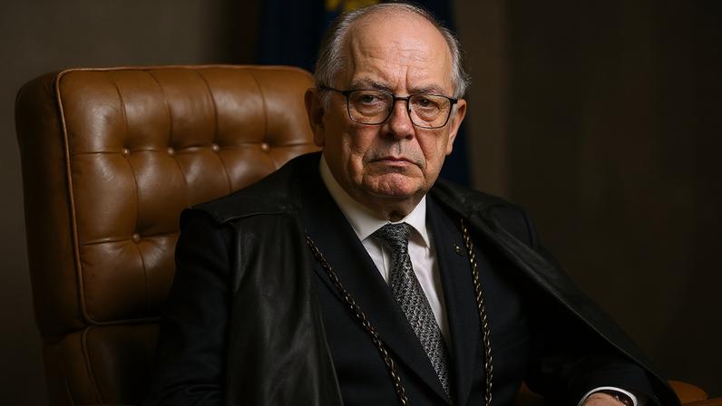 Gilmar Mendes afirmou que o inquérito das fake news deveria permanecer aberto, pelo menos até as eleições. (Foto: ChatGPT sobre foto de Rosinei Coutinho/STF)