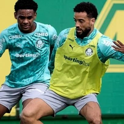 Palmeiras pode relacionar joia punida pela Conmebol em jogo do Brasileirão