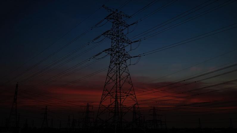 1 de 1 rede de transmissao de energia