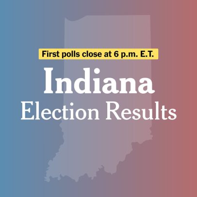 Resultados das primárias de Indiana são divulgados