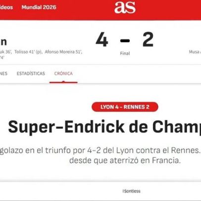 Jornal espanhol elogia Endrick e defende convocação para a Copa do Mundo