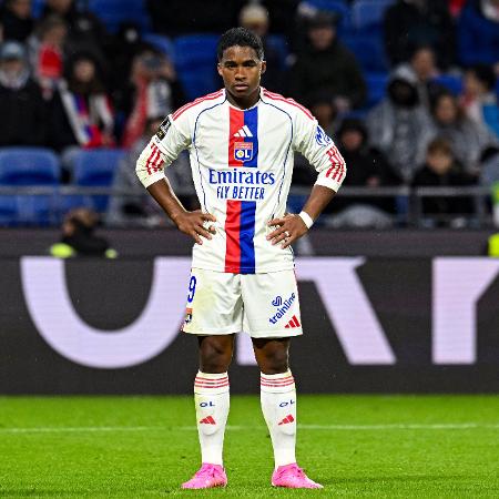 Endrick, atacante do Lyon