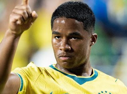 Endrick projeta disputar sua primeira Copa do Mundo pela seleção brasileira