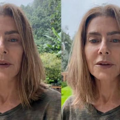 Maitê Proença mostra sítio no RJ em vídeo sobre natureza e animais