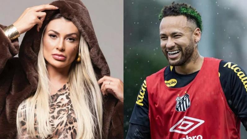 Andressa Urach e Neymar