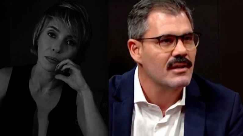 Fernanda Nobre e Juliano Cazarré