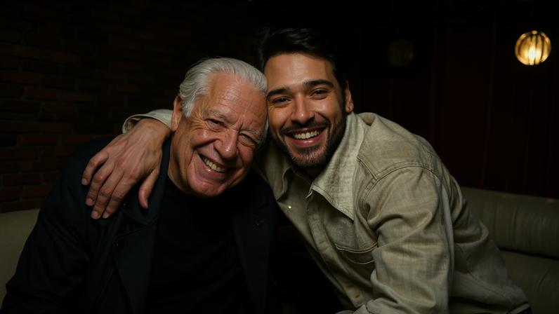 Filho de Antonio Fagundes faz estreia simultânea com o pai