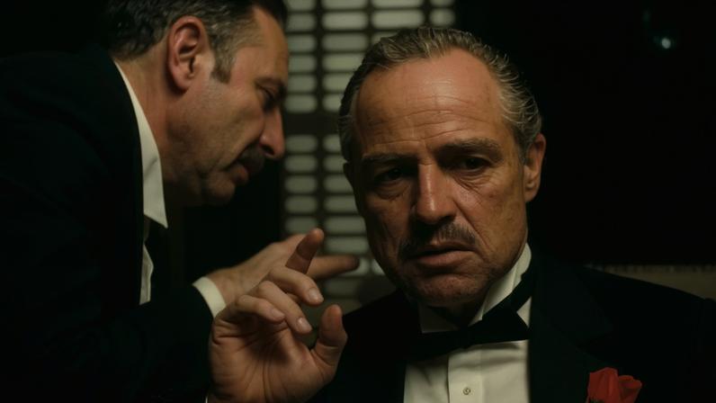Franquia "O Poderoso Chefão" arrecadou mais de US$ 400 milhões nas bilheterias dos três filmes; Marlon Brando ganhou o Oscar de melhor ator por Don Vito Corleone