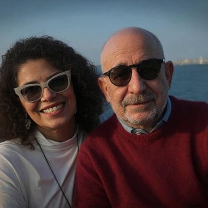 Renato Lombardi passa férias com a esposa em Istambul