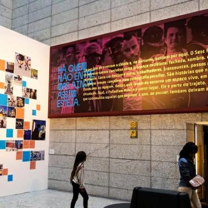 Sesc Palladium abre exposição ENTRE – Histórias e Caminhos neste sábado