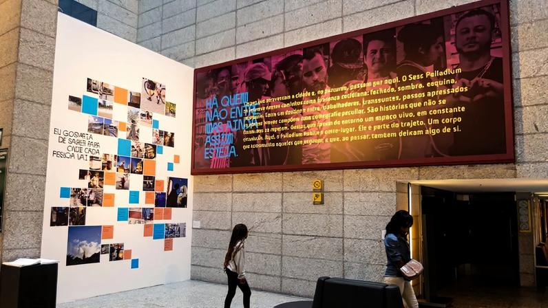 Sesc Palladium recebe exposição 'Entre - histórias e caminhos'