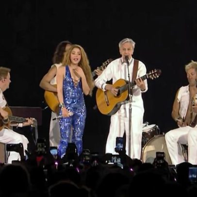 História por trás de músicas de Shakira com Caetano Veloso e Bethânia